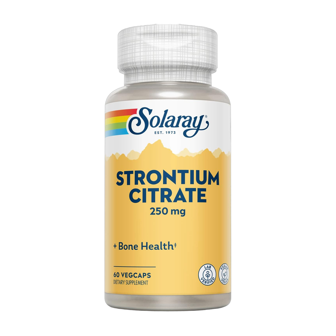 Solaray, Strontium Citrate, 250 mg, 60 Vegcaps
