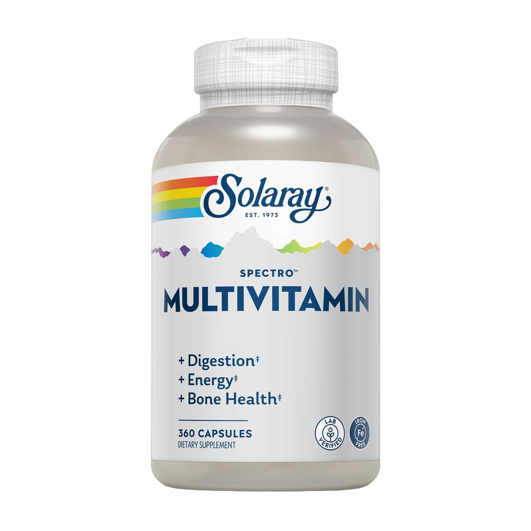 Solaray, Spectro™ Multivitamin, Iron Free, 360 Capsules