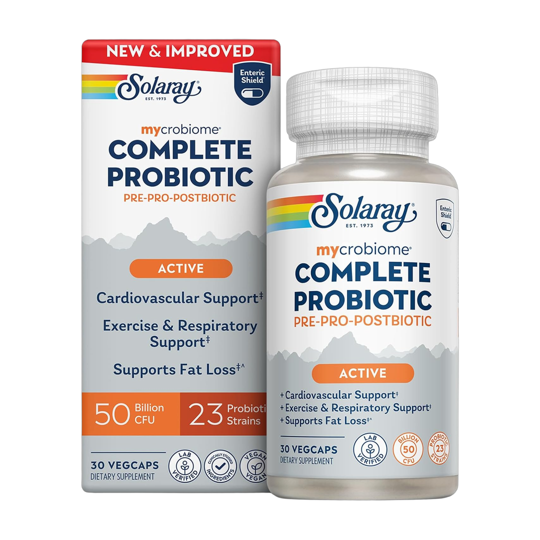 Solaray, Mycrobiome®, Complete Probiotic, Active, 30 VegCaps