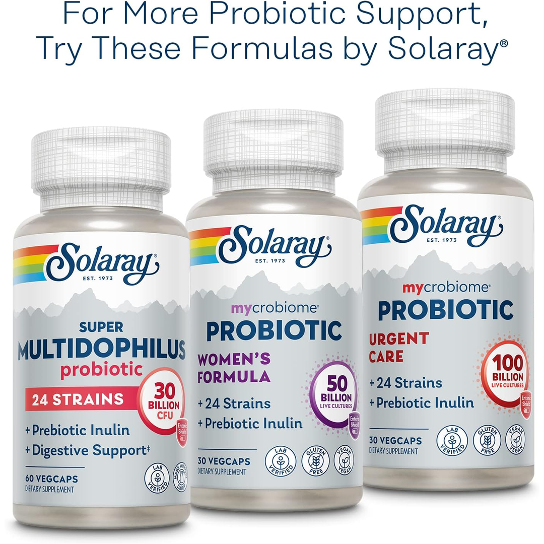 Solaray, Multidophilus™ Probiotic, 100 VegCaps