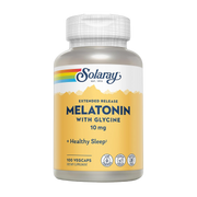 Solaray, Extended Release Melatonin With Glycine, 100 VegCaps
