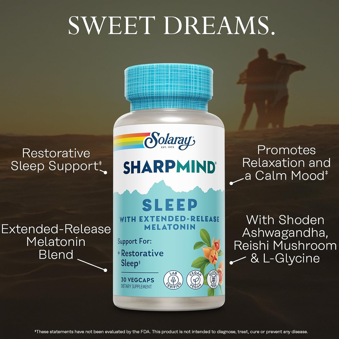 Solaray, SharpMind™ Sleep, 30 Vegcaps