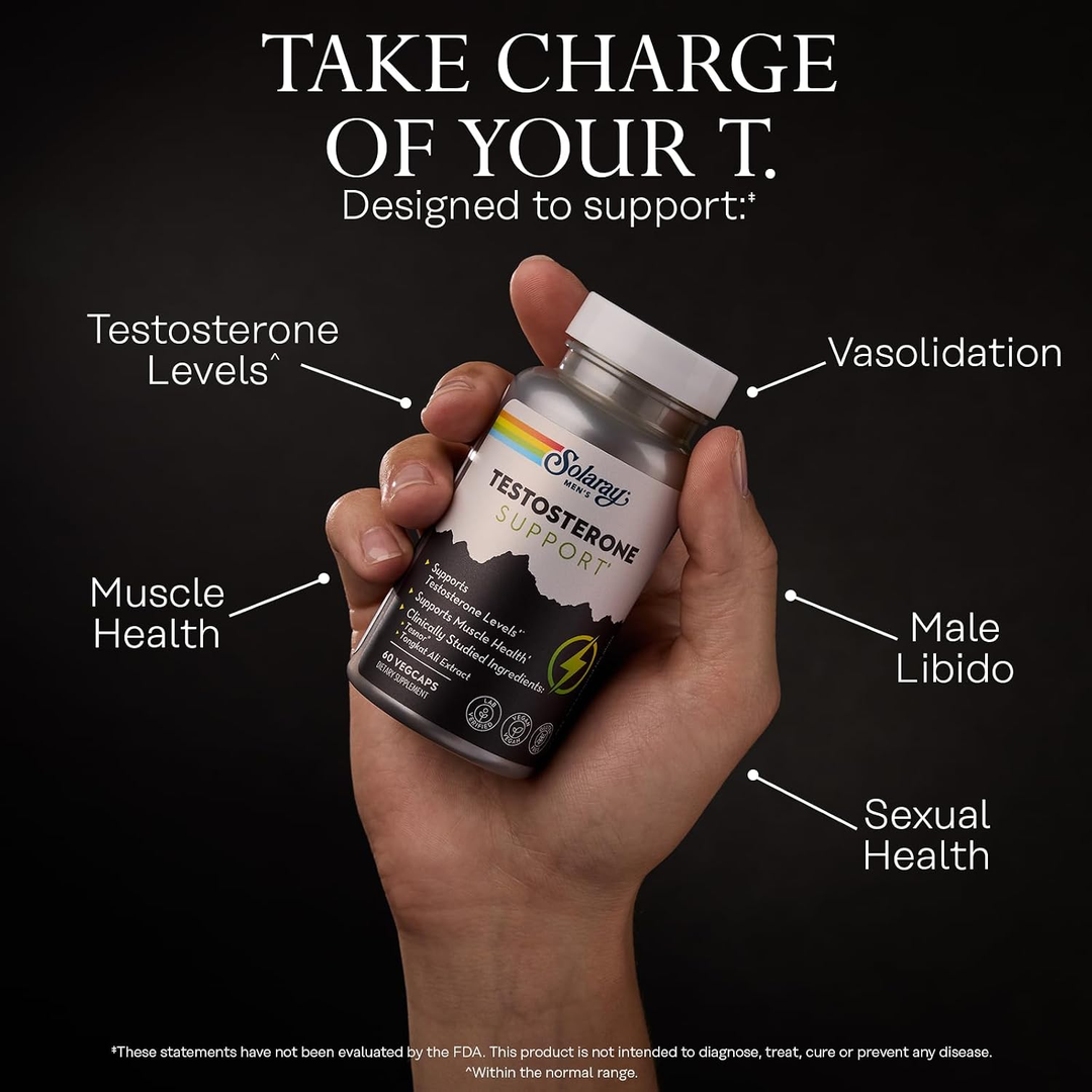 Solaray, Men's Testosterone Support, 60 VegCaps