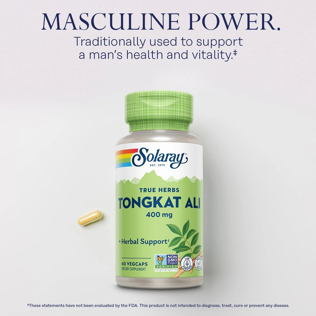 Solaray, Tongkat Ali, 400 mg, 60 VegCaps lifestyle image