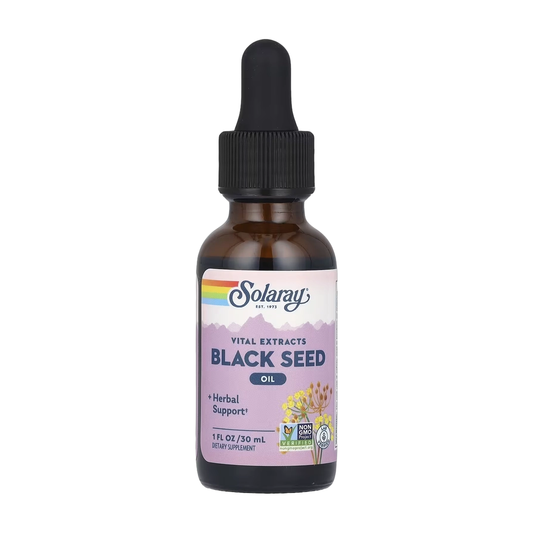 Solaray, Vital Extracts, Black Seed Oil, 1 fl oz (30 ml)