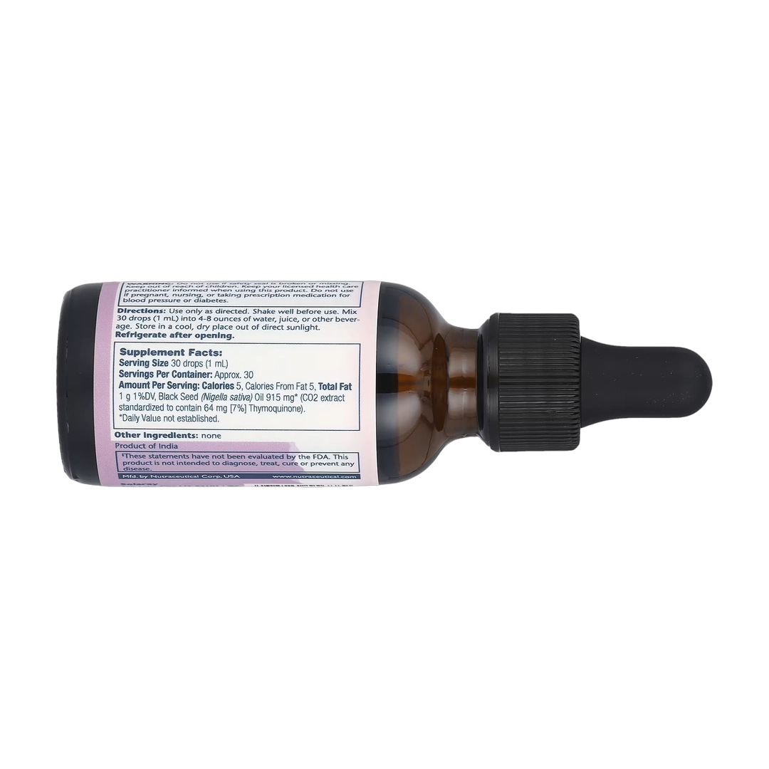 Solaray, Vital Extracts, Black Seed Oil, 1 fl oz (30 ml)