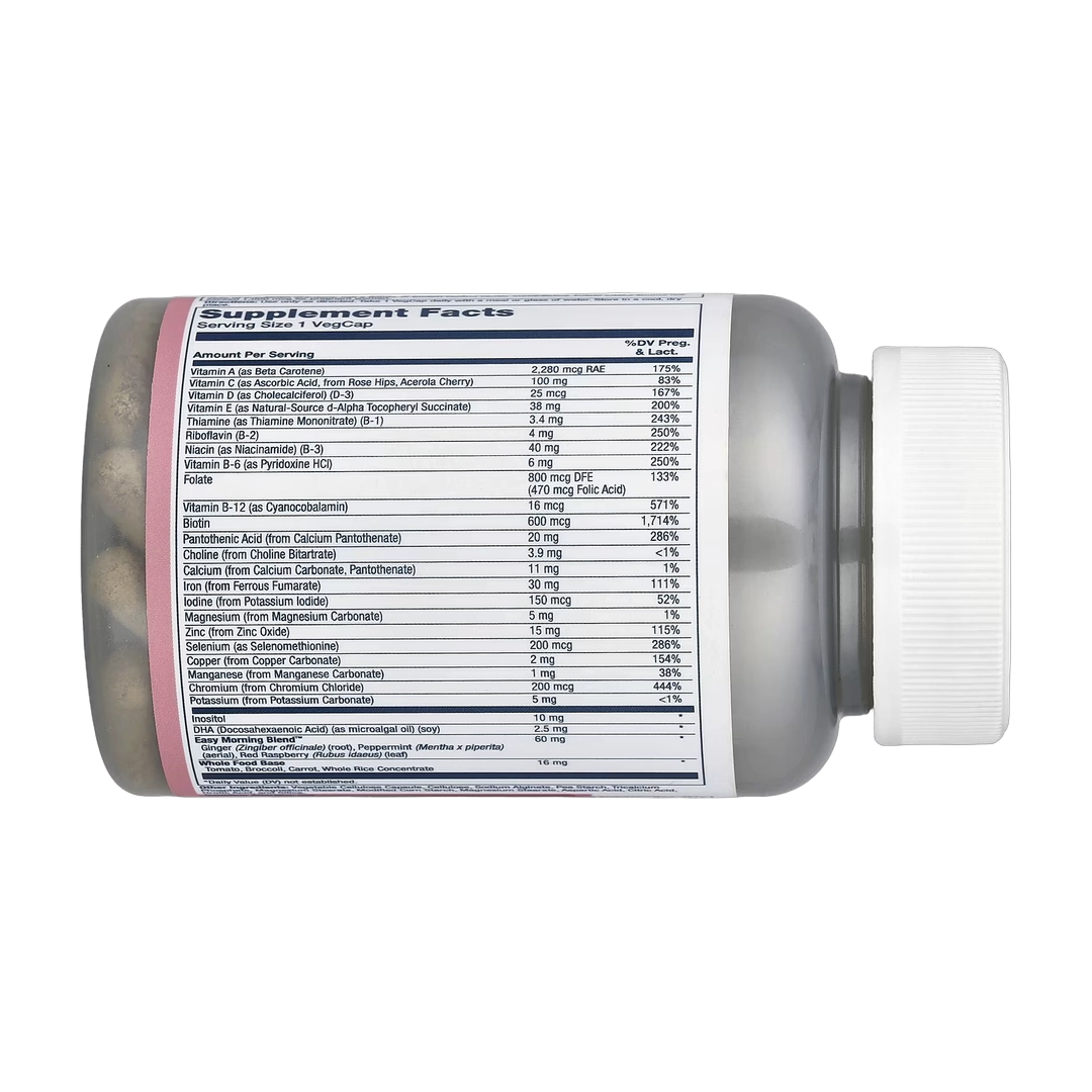 Solaray, Once Daily, Prenatal Multivitamin With DHA & Iron, 90 VegCaps