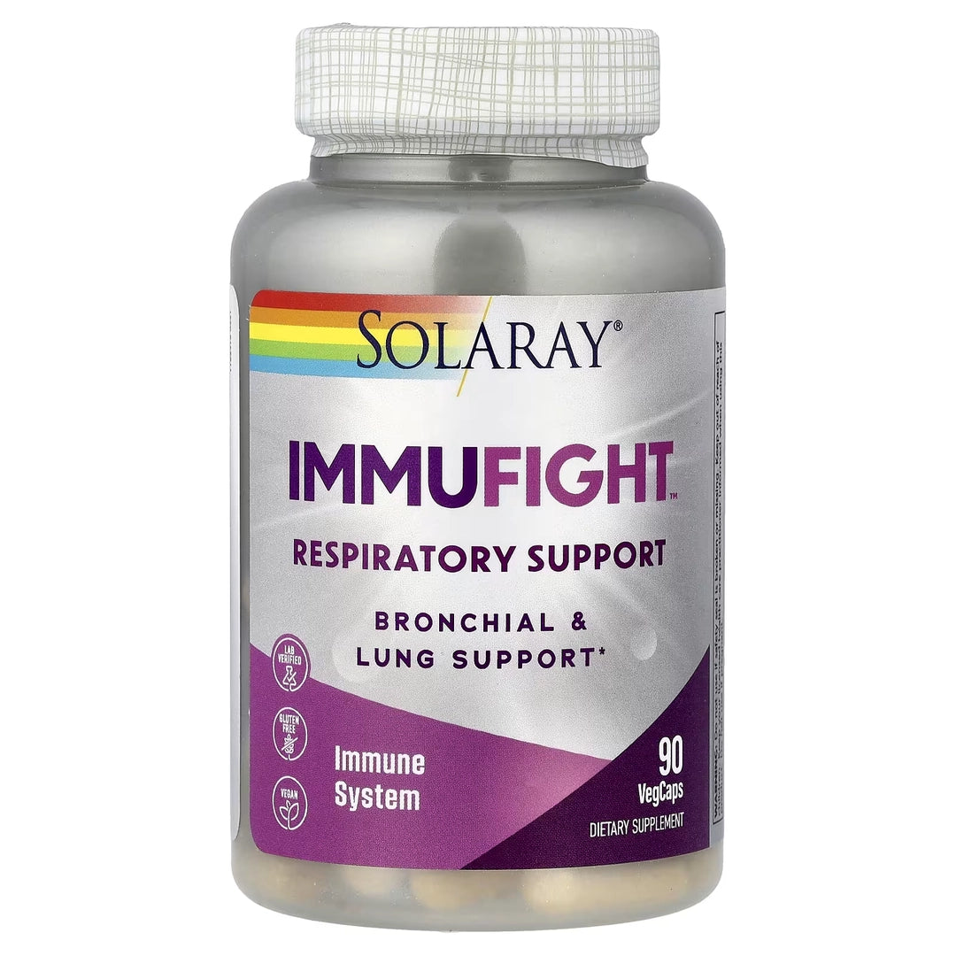 Solaray, ImmuFight™, Respiratory Support, 90 VegCaps