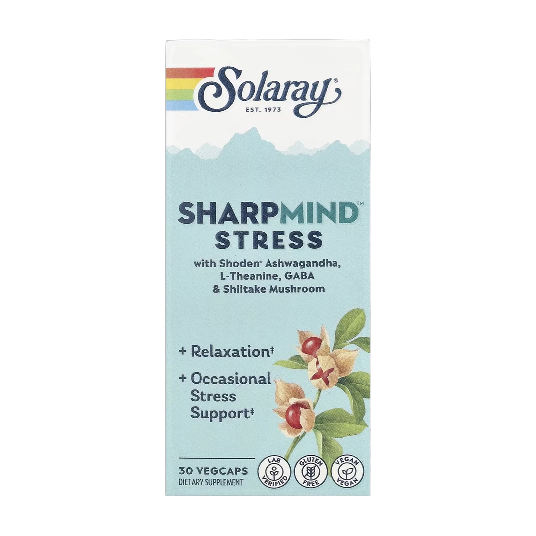Solaray, SharpMind™ Stress, 30 VegCaps