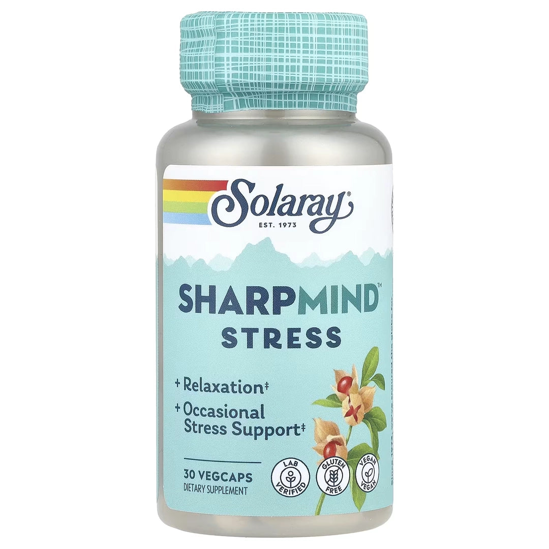 Solaray, SharpMind™ Stress, 30 VegCaps