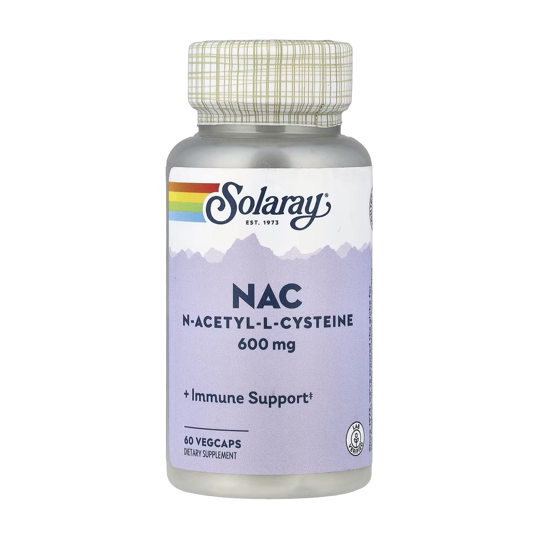 Solaray, NAC, 600 mg, 60 VegCaps