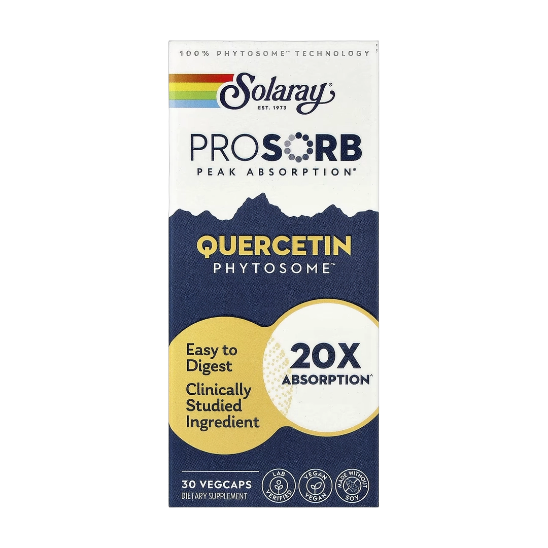 Solaray, Quercetin Phytosome™, 30 VegCaps
