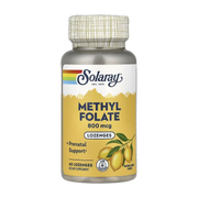Solaray, Methyl Folate, Lemon, 800 mcg, 60 Lozenges