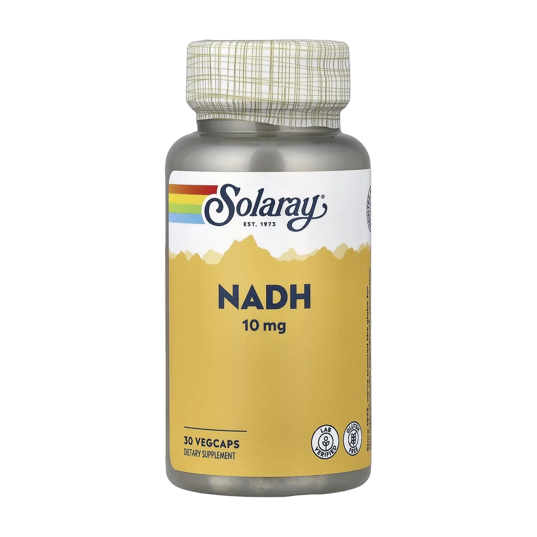 Solaray, NADH, 10 mg, 30 VegCaps