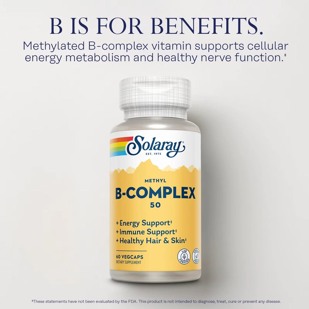 Solaray, Methyl B-Complex 50, 60 VegCaps