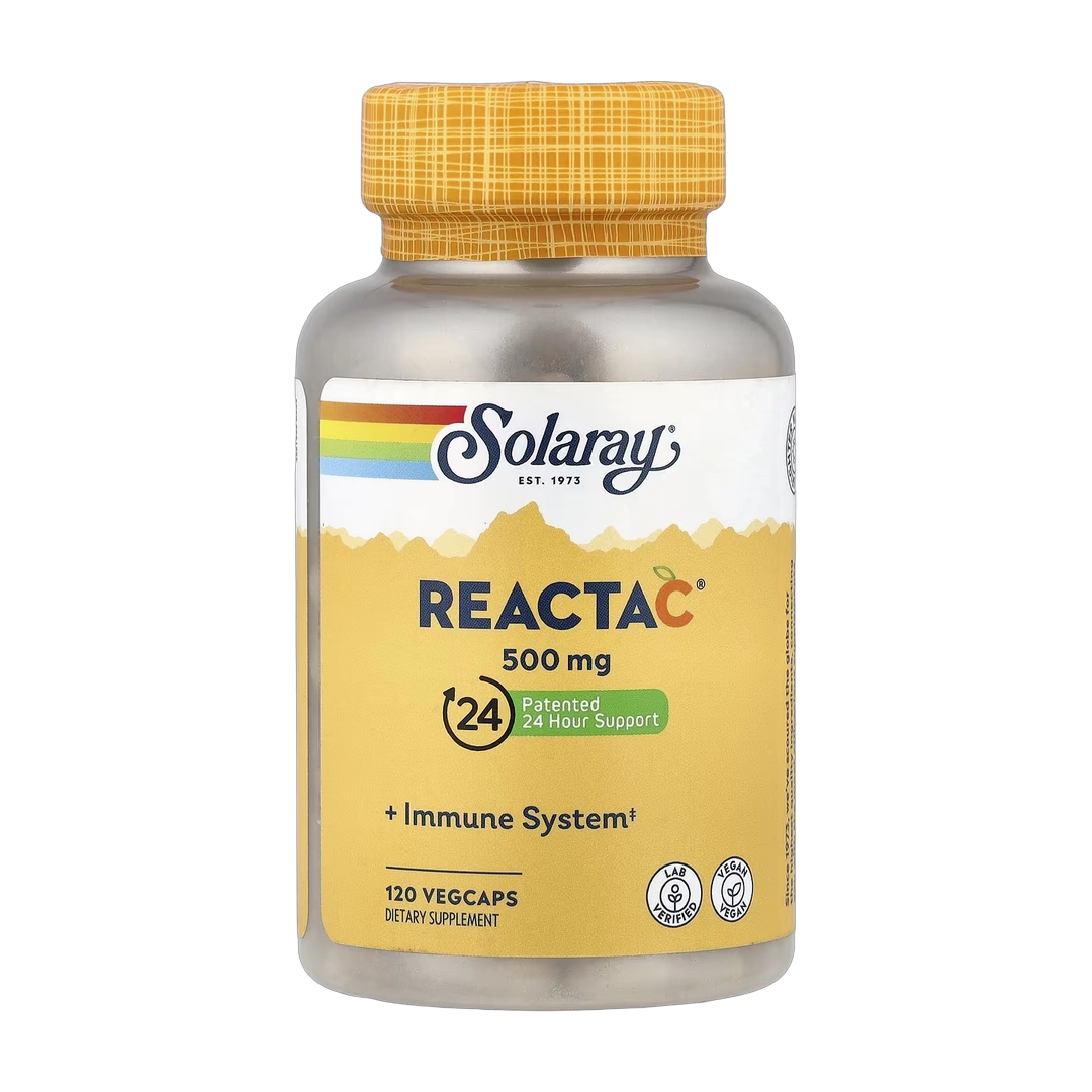 Solaray, Reacta-C®, 500 mg, 120 VegCaps
