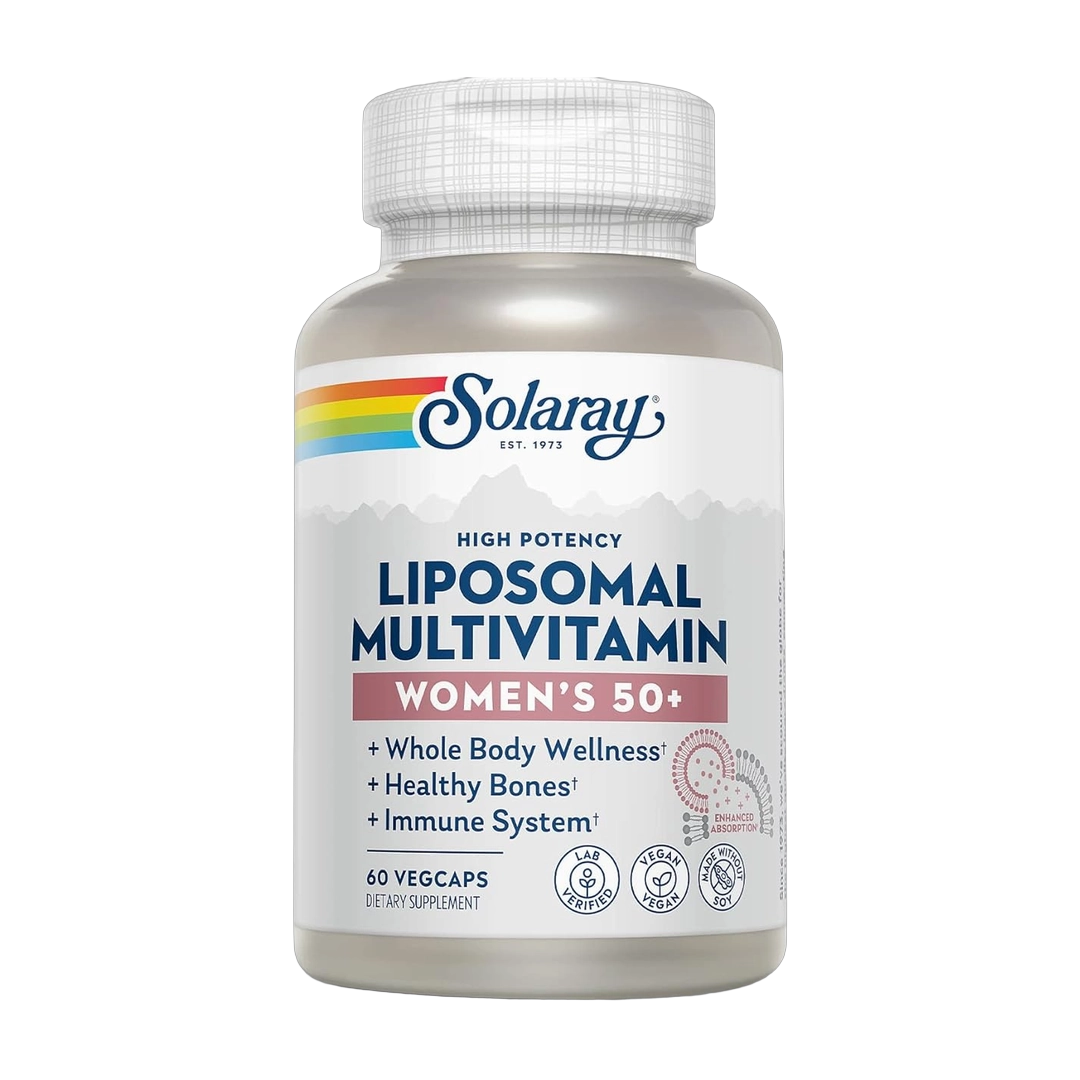 SOLARAY, Liposomal Multivitamin for Women 50 Plus, 60 VegCaps