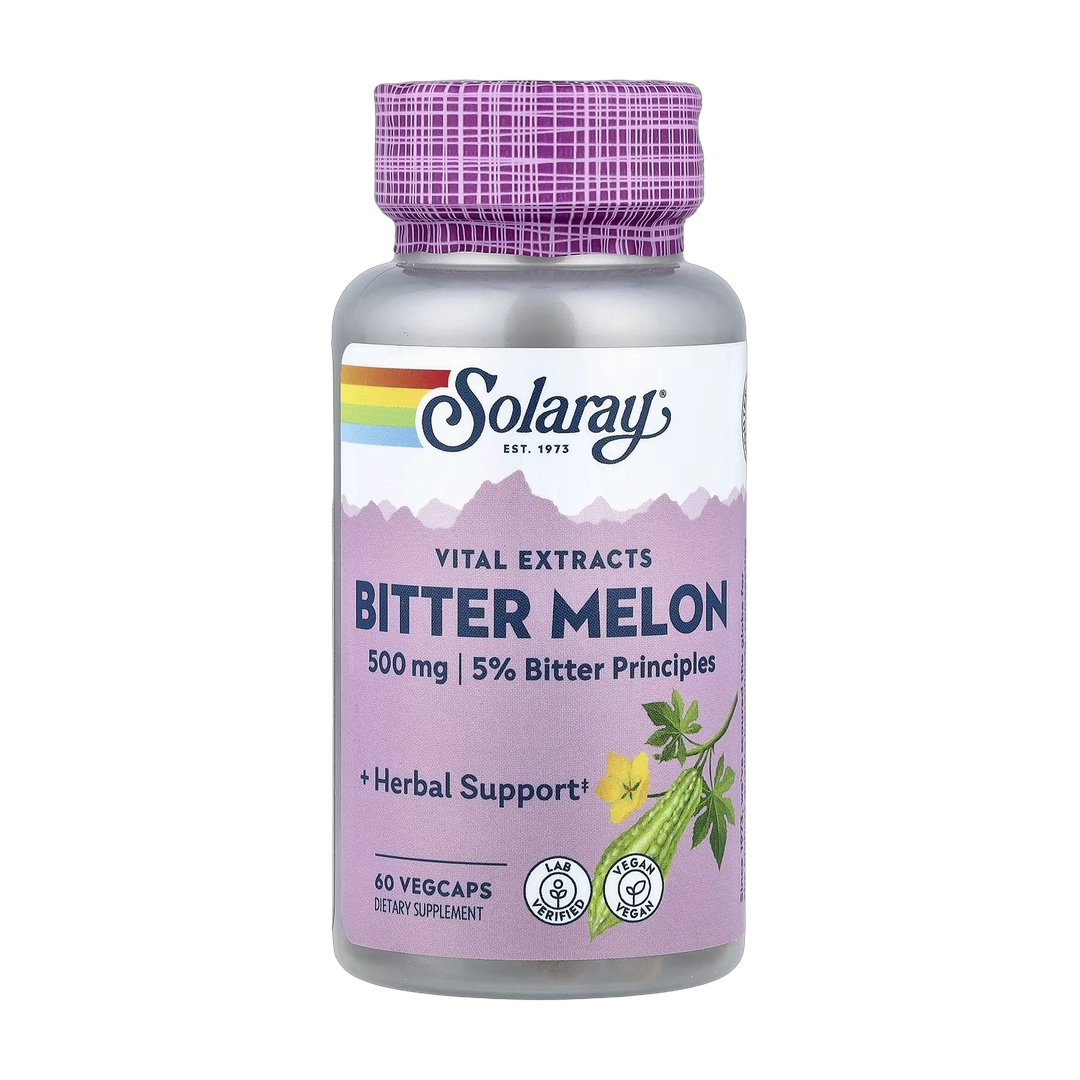 Solaray, Vital Extracts, Bitter Melon , 500 mg, 60 VegCaps