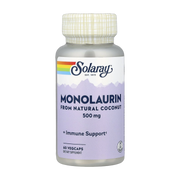 Solaray, Monolaurin, 500 mg, 60 VegCaps front packaging view