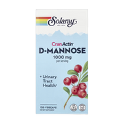 Solaray, CranActin® D-Mannose, 120 VegCaps