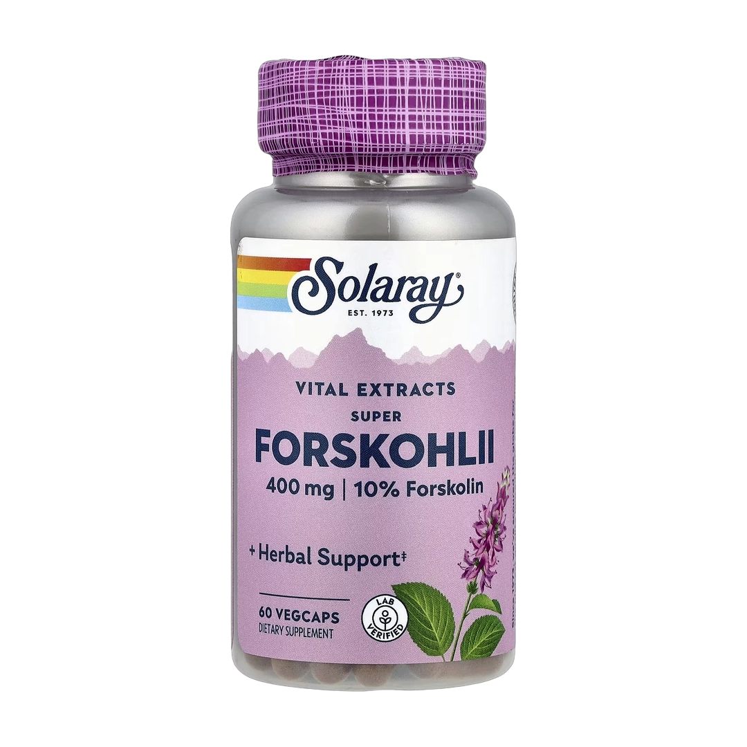 Solaray, Super Forskohlii, 400 mg, 60 VegCaps