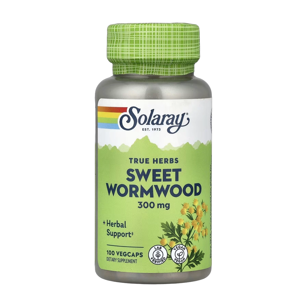 Solaray, True Herbs, Sweet Wormwood, 300 mg, 100 VegCaps
