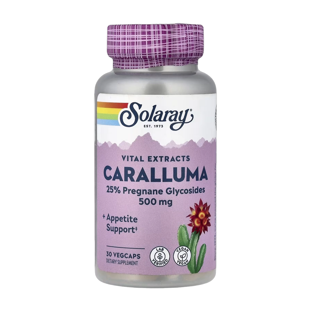 Solaray, Vital Extracts, Caralluma, 500 mg, 30 VegCaps