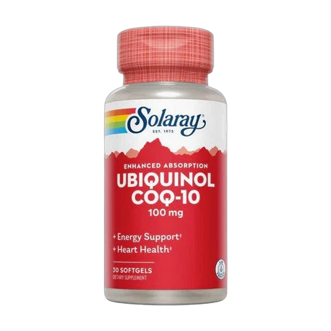 SOLARAY, CoQ10, Ubiquinol, 30 Softgel
