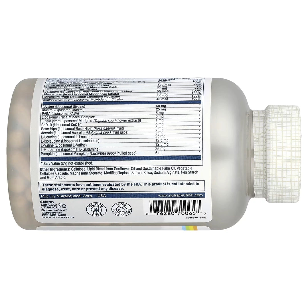 Solaray, Men's Liposomal Multivitamin, 120 VegCaps