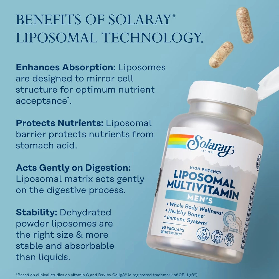 Solaray, Men's Liposomal Multivitamin, 120 VegCaps