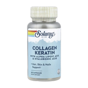 Solaray, Collagen Keratin with Alpha Lipoic Acid & Hyaluronic Acid, 60 Capsules