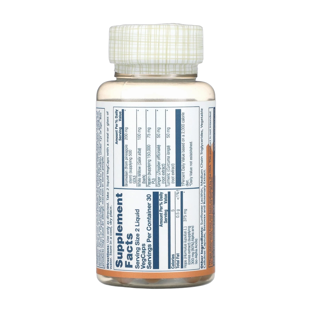 Solaray, IbuActin, Super, 60 Liquid vegCaps