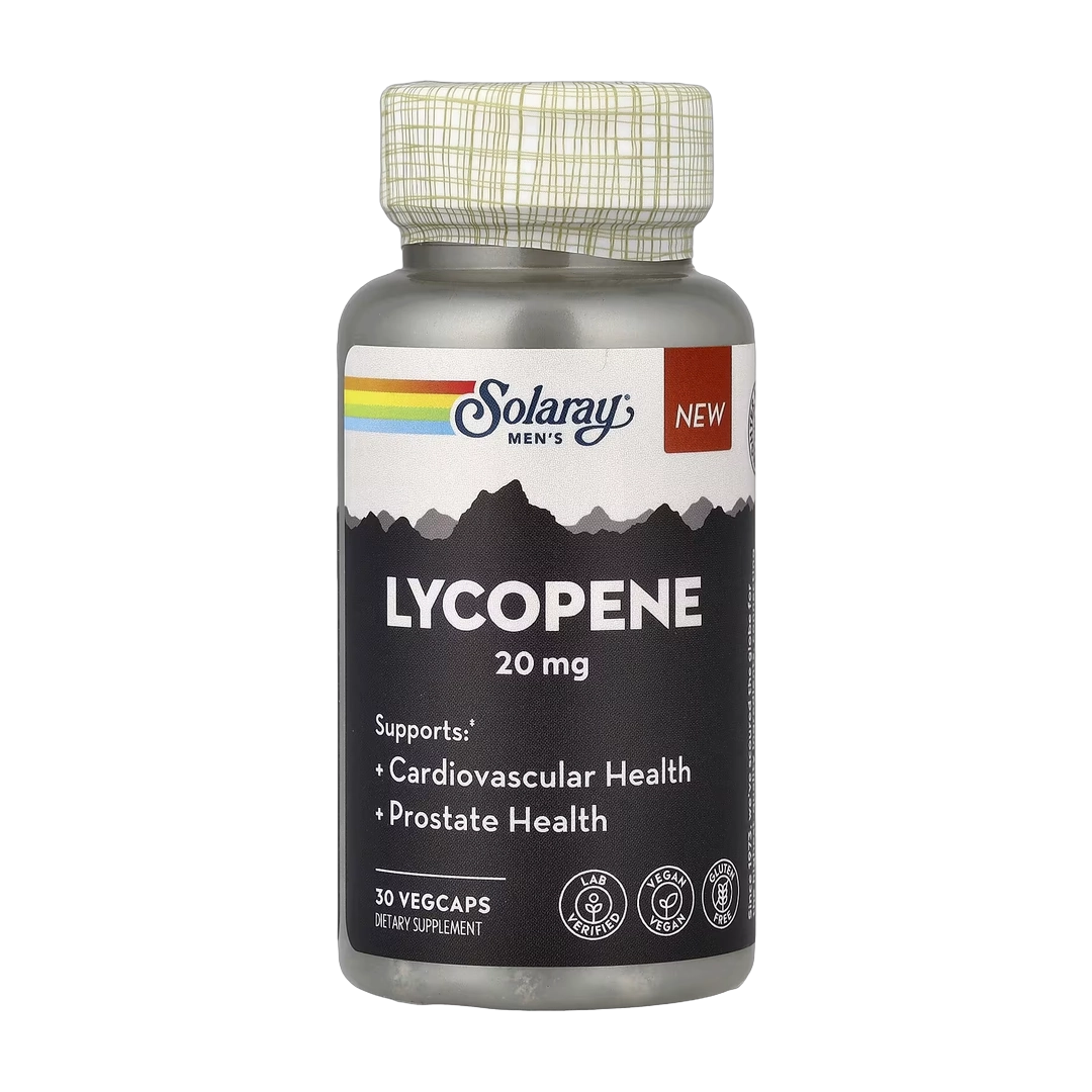 Solaray, Men's Lycopene, 20 mg, 30 VegCaps