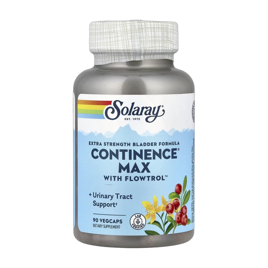 Solaray, Bladder Formula, Continence® Max with Flowtrol™, 90 VegCaps