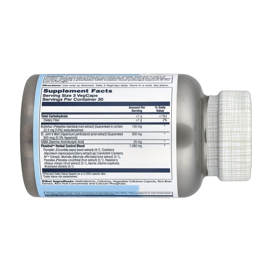 Solaray, Bladder Formula, Continence® Max with Flowtrol™, 90 VegCaps