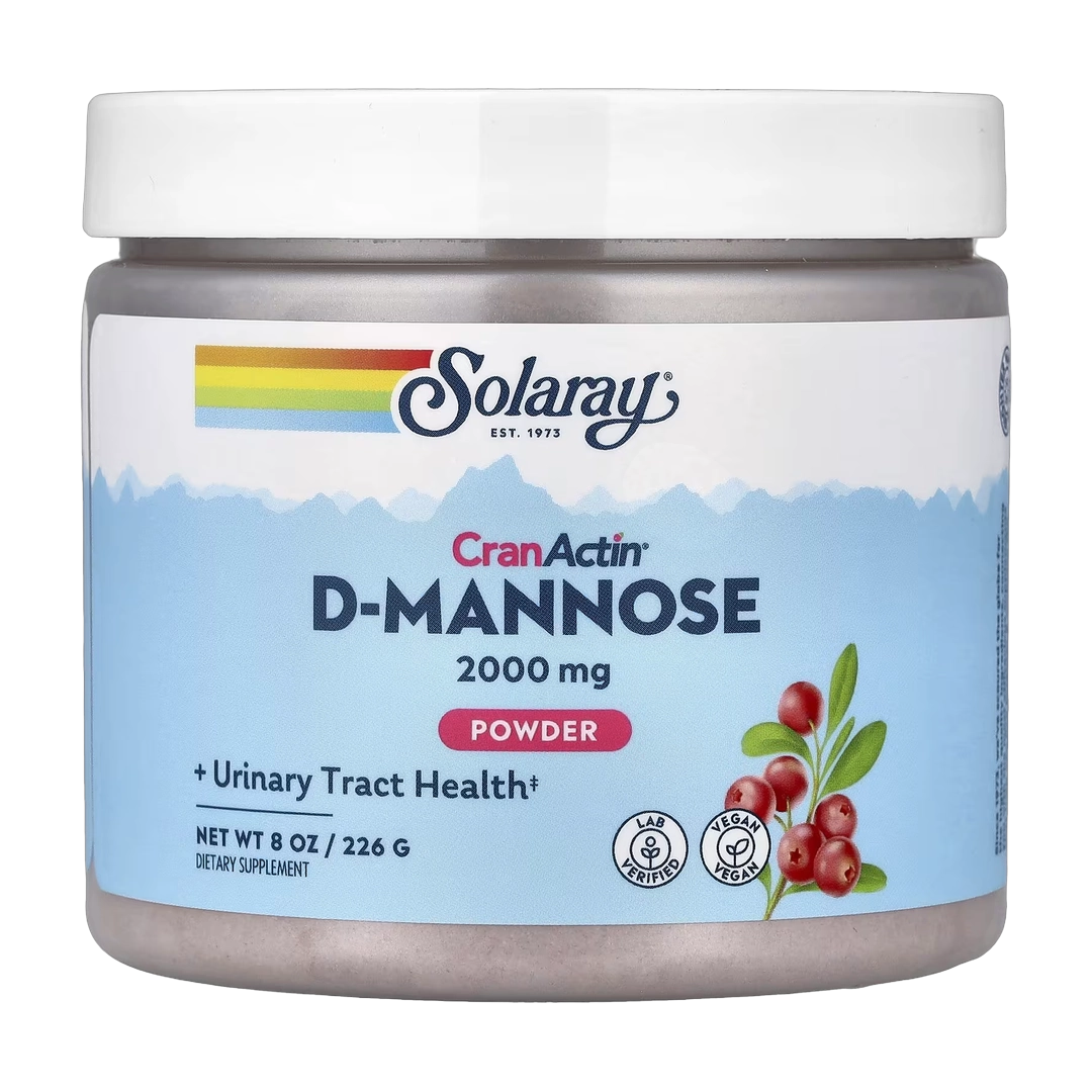 Solaray, CranActin®, D-Mannose Powder, 8 oz (226 g)
