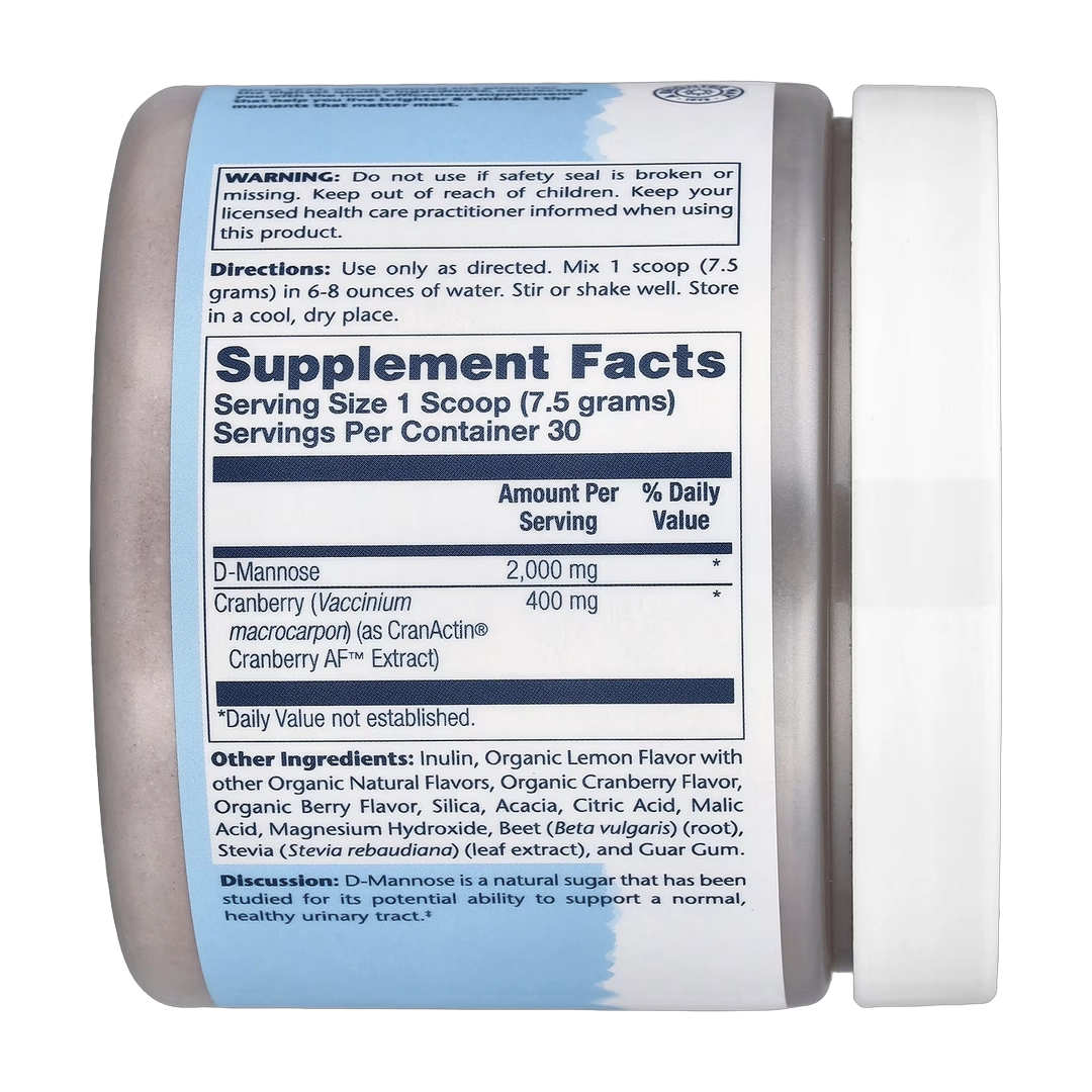 Solaray, CranActin®, D-Mannose Powder, 8 oz (226 g)