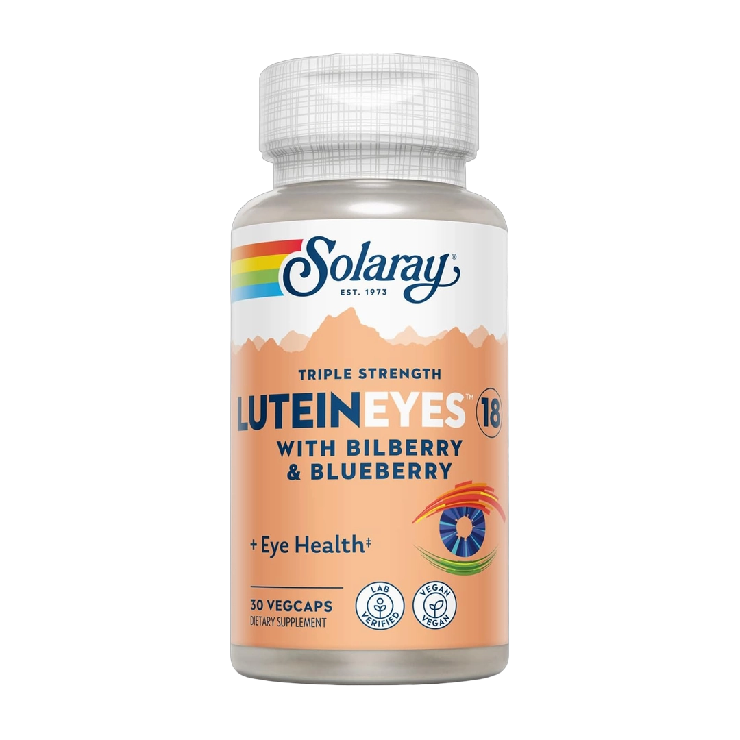SOLARAY, Triple Strength Lutein Eyes, 18 mg, 30 Vegcapsule