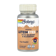 Solaray, Advanced Lutein Eyes™ 24 With Bilberry & Blueberry, 30 VegCaps