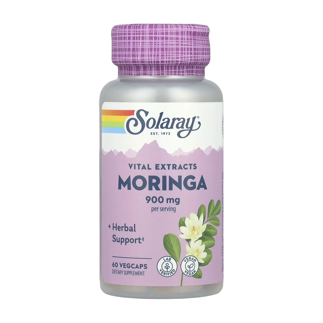 Solaray, Moringa, 60 Vegcaps