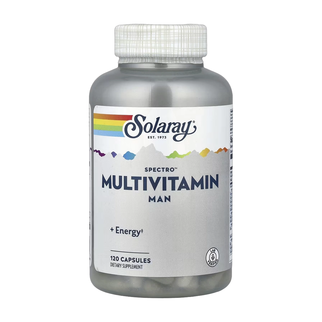 Solaray, Spectro™ Multivitamin, Man, 120 Capsules