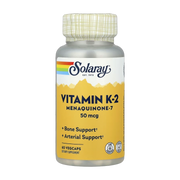 Solaray, Vitamin K-2 Menaquinone-7, 50 mcg, 60 VegCaps