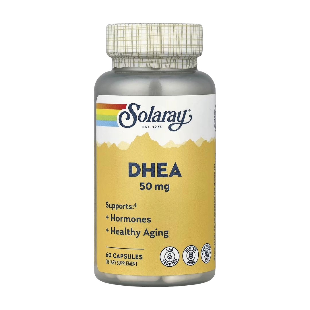 Solaray, DHEA , 50 mg, 60 Capsules