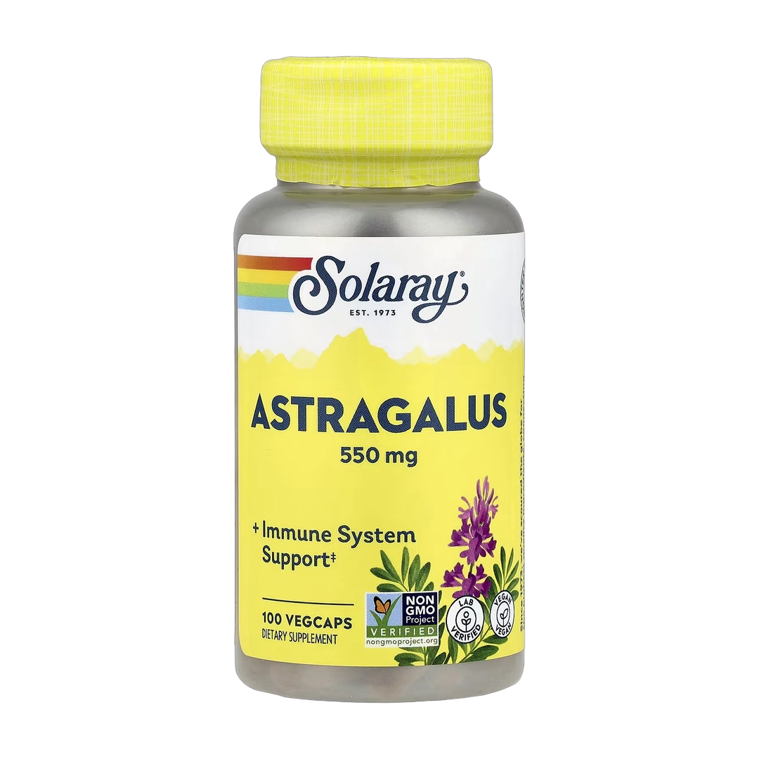 Solaray, Astragalus, 550 mg, 100 VegCaps