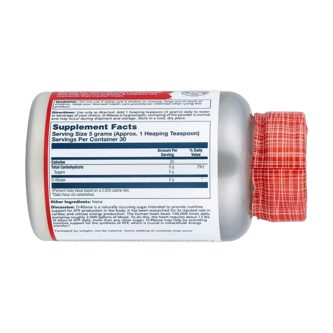 Solaray, D-Ribose Powder, 5.3 oz (150 g)
