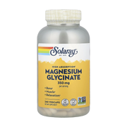 Solaray, Magnesium Glycinate, High Absorption, 240 VegCaps front packaging view
