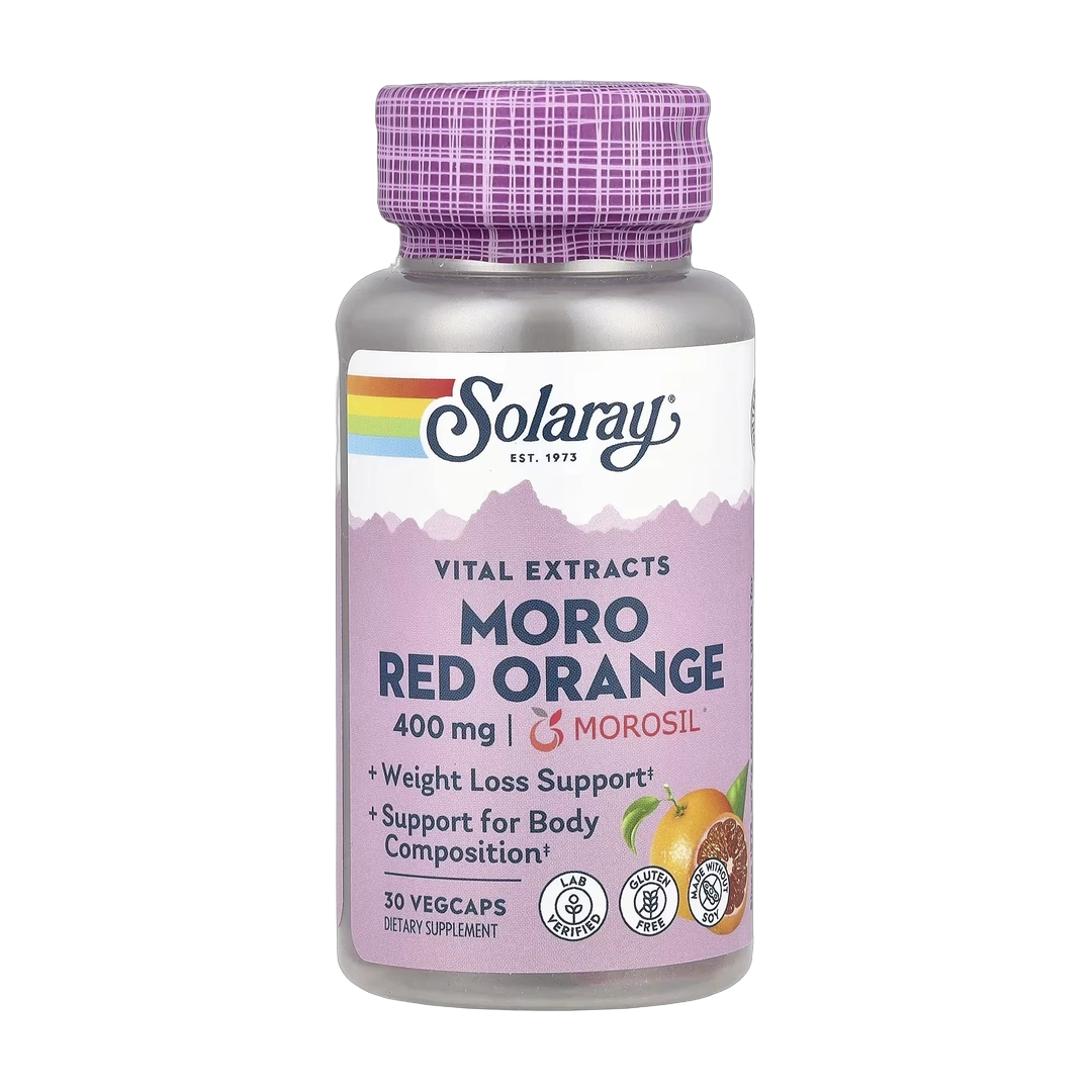 Solaray, Vital Extracts, Moro Red Orange , 400 mg , 30 VegCaps