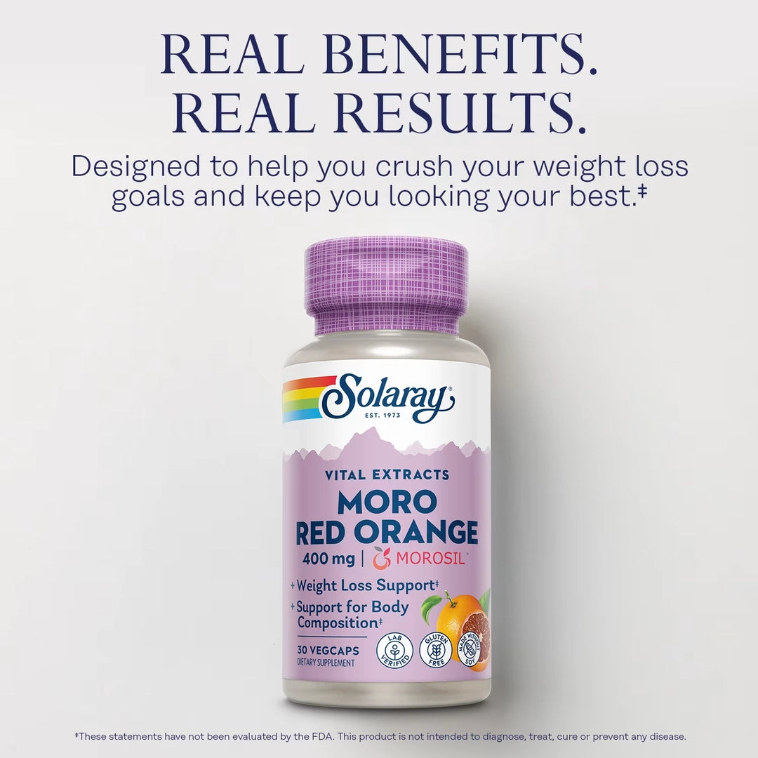 Solaray, Vital Extracts, Moro Red Orange , 400 mg , 30 VegCaps