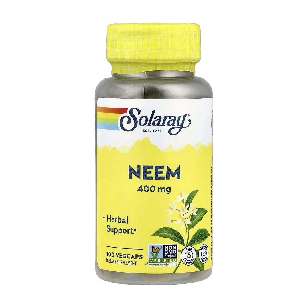 Solaray, Neem, 400 mg, 100 VegCaps