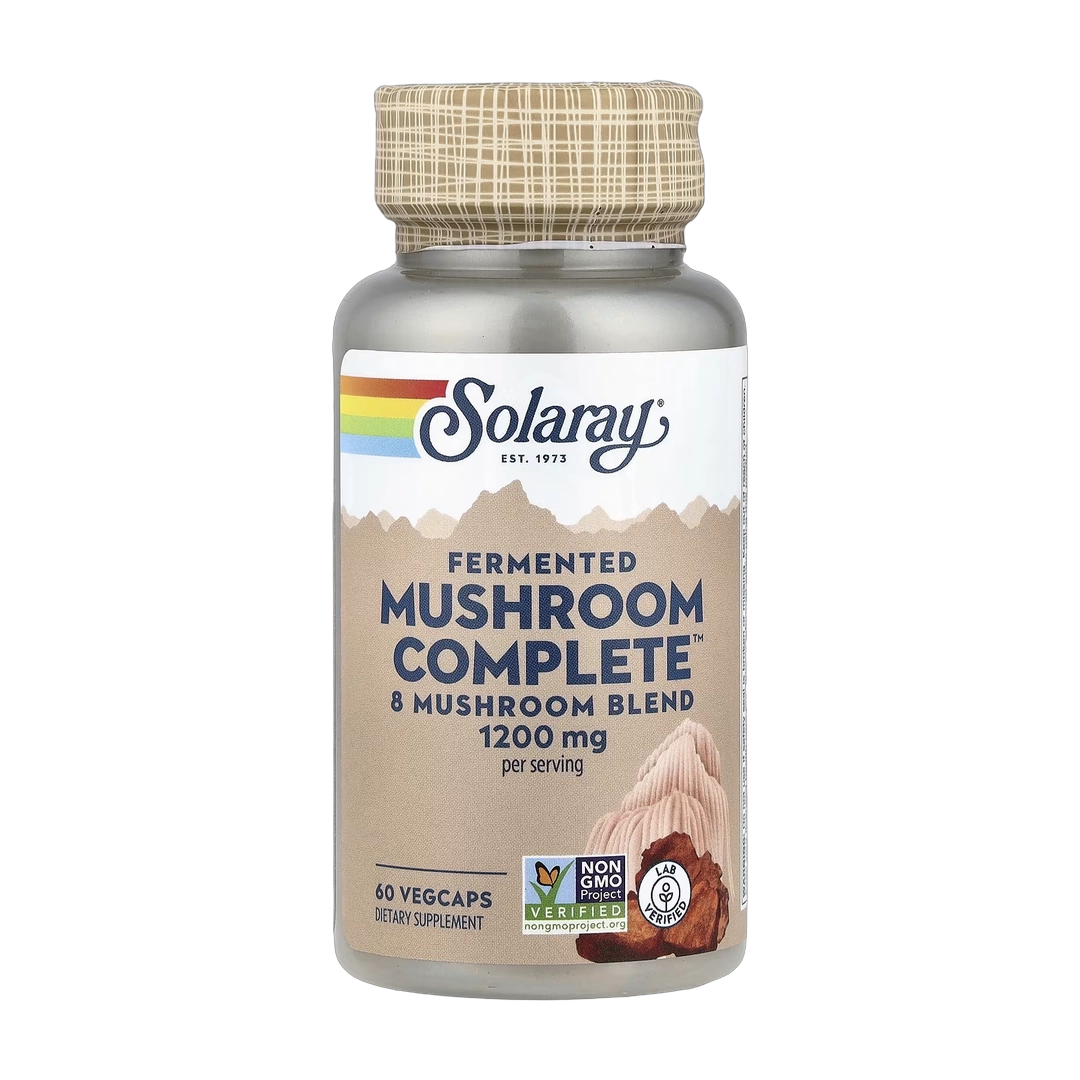 Solaray, Fermented Mushroom Complete™, 60 VegCaps